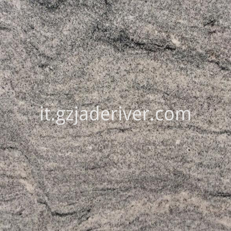 White granite wall